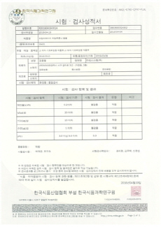 Pime remade hyaluronic Ampoule Certificate of Analysis